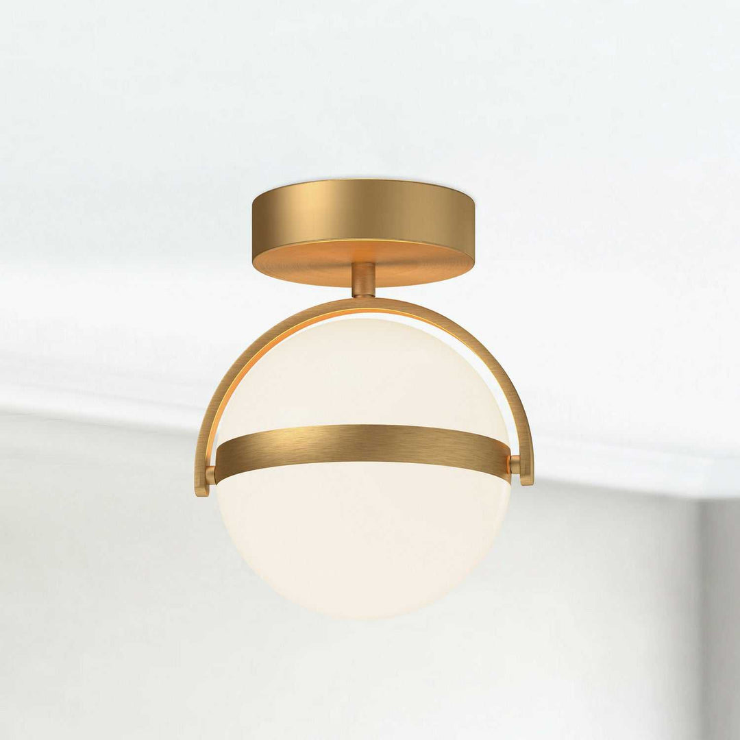 Alora Canada - FM301001BG-UNV - LED Flush Mount - Globo - Brushed Gold