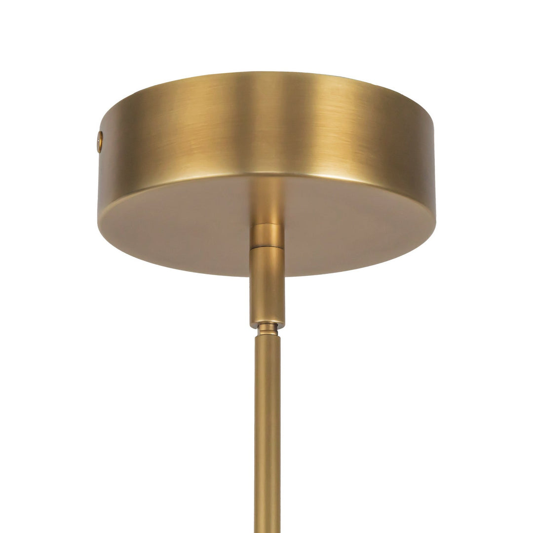 Alora Canada - MP316406VBMS-UNV - LED Pendant - Astrid - Metal Shade/Vintage Brass
