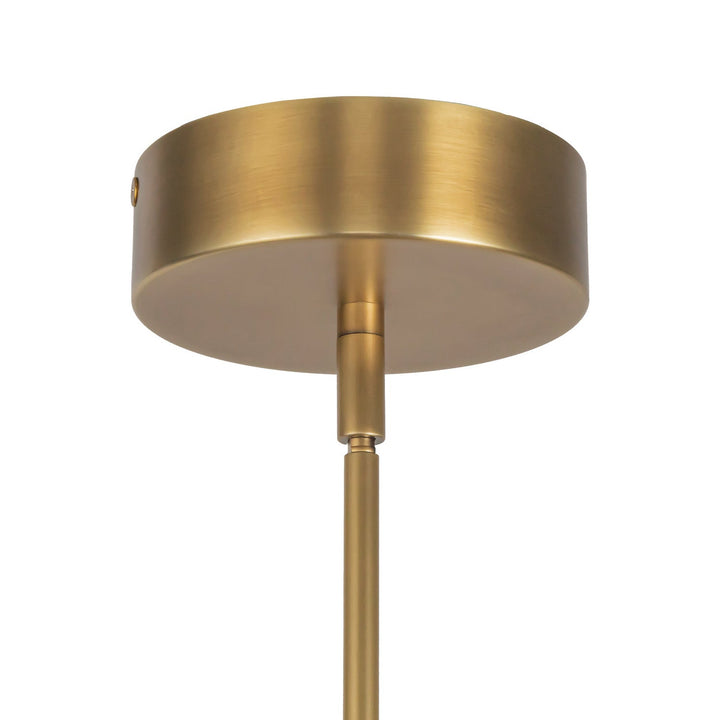 Alora Canada - MP316406VBMS-UNV - LED Pendant - Astrid - Metal Shade/Vintage Brass