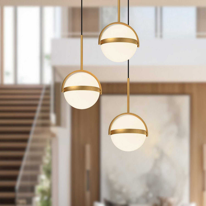 Alora Canada - MP301003BG-UNV - LED Pendant - Globo - Brushed Gold