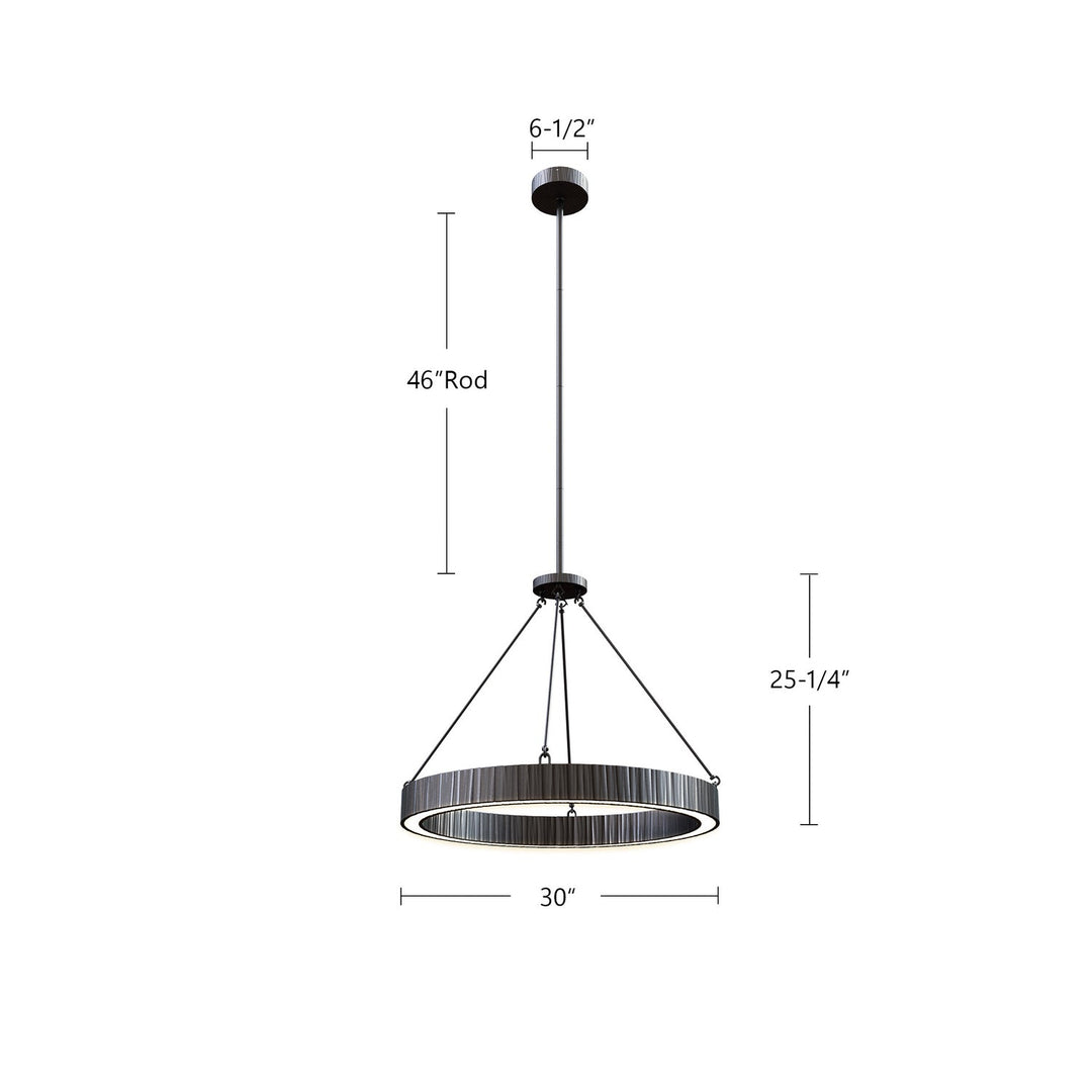 Alora Canada - PD361230UB-UNV - LED Pendant - Kensington - Urban Bronze