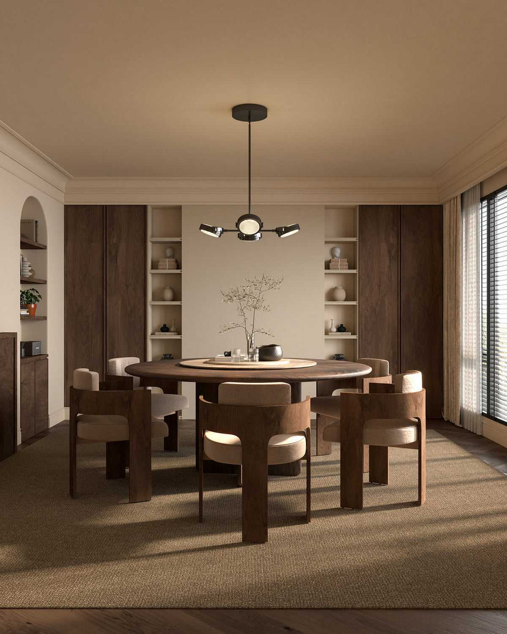 Alora Canada - PD325428UBAR-UNV-010 - LED Pendant - Blanco - Urban Bronze/Alabaster