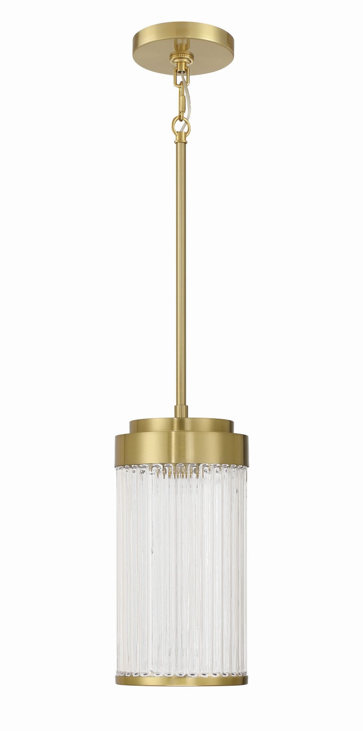 Craftmade Canada - 60192-SB - One Light Pendant - Whittley - Satin Brass