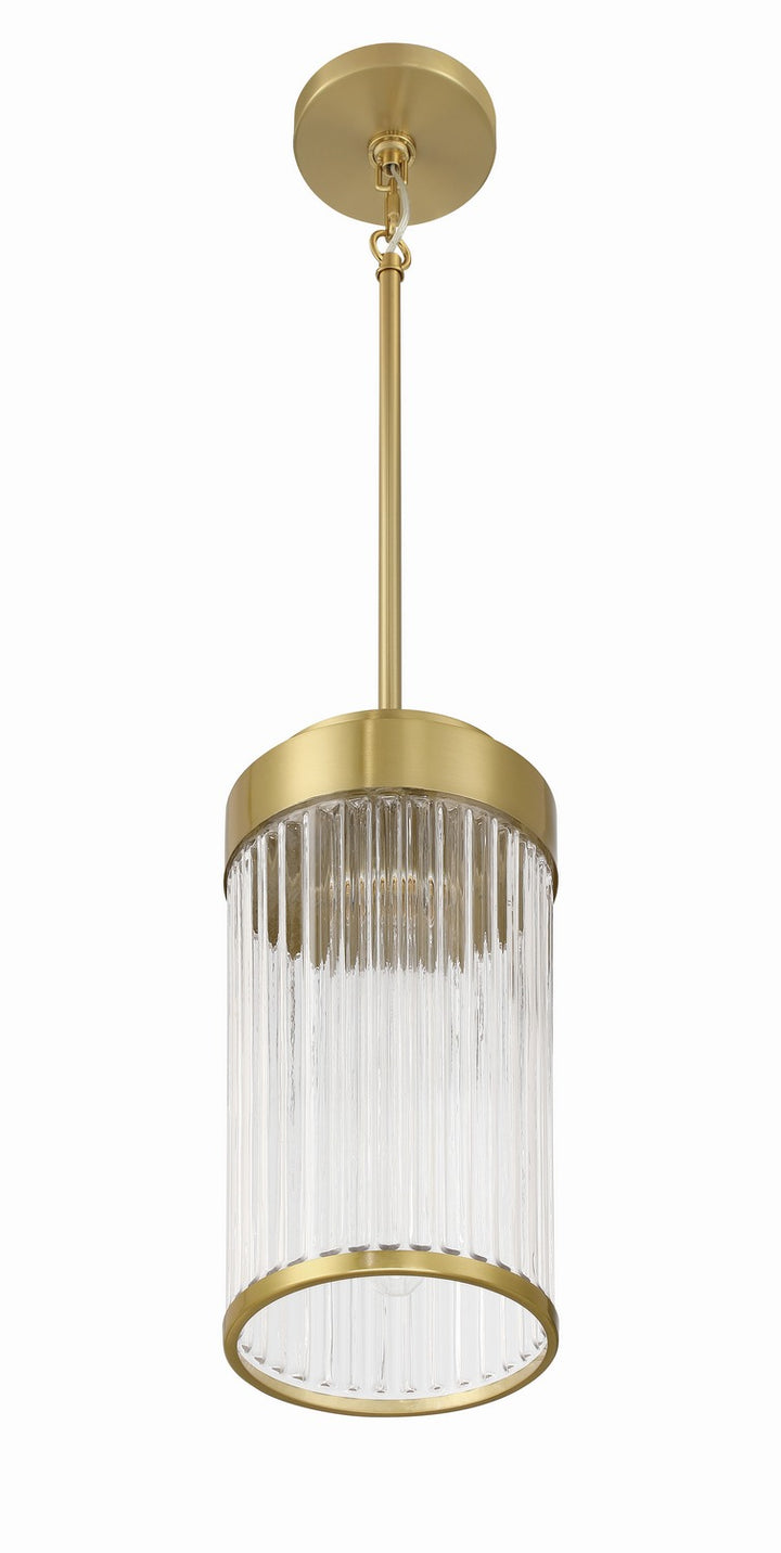 Craftmade Canada - 60192-SB - One Light Pendant - Whittley - Satin Brass