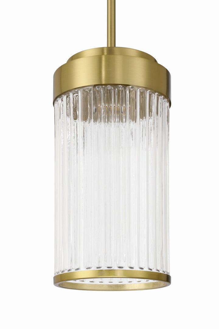 Craftmade Canada - 60192-SB - One Light Pendant - Whittley - Satin Brass