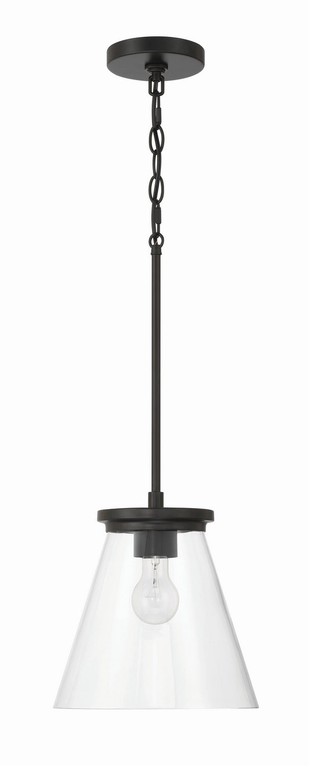 Craftmade Canada - 60492-FB - One Light Pendant - Connell - Flat Black