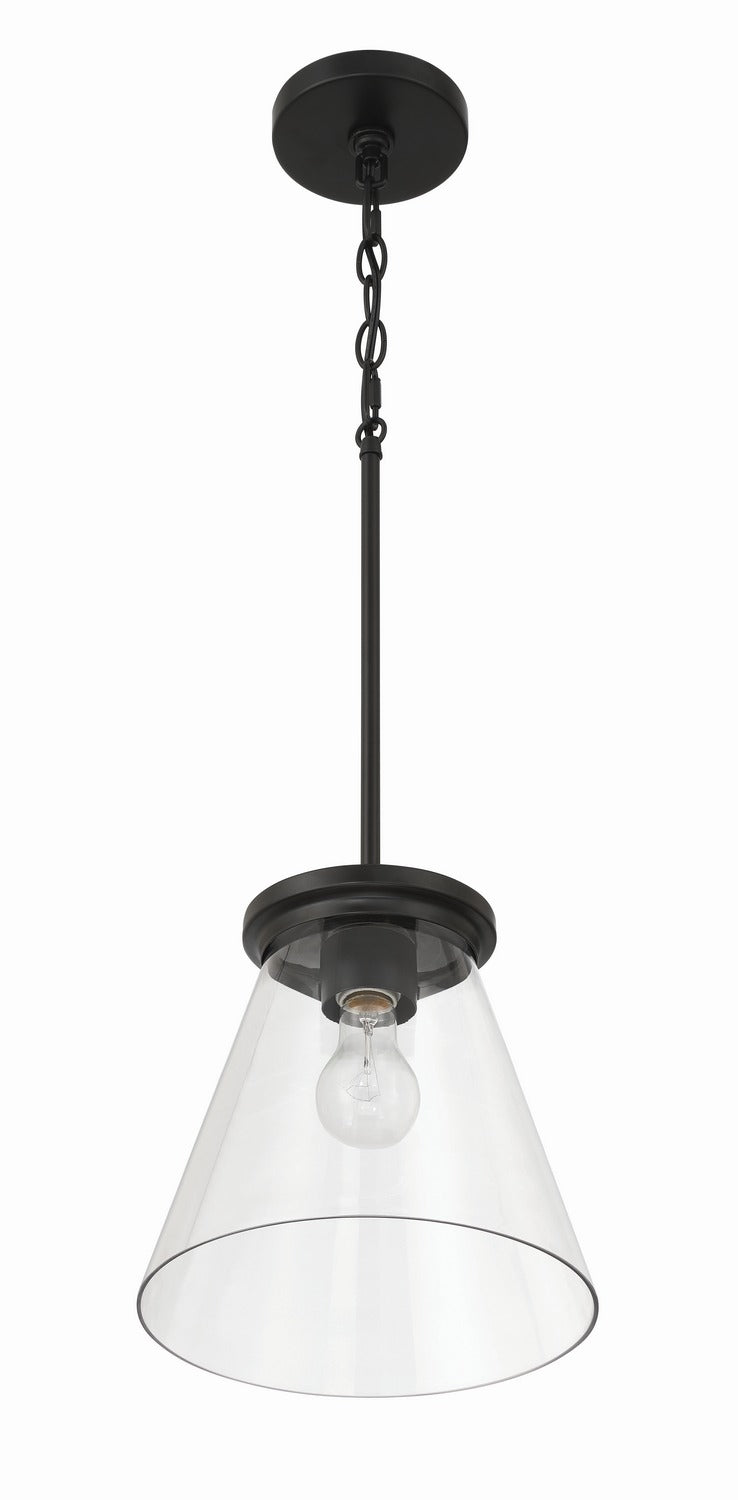 Craftmade Canada - 60492-FB - One Light Pendant - Connell - Flat Black