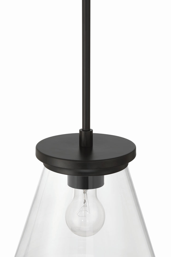 Craftmade Canada - 60492-FB - One Light Pendant - Connell - Flat Black