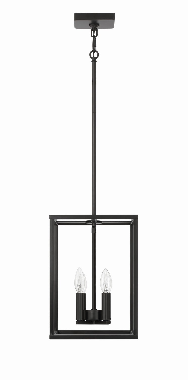 Craftmade Canada - 60634-FB - Four Light Foyer Pendant - Signature Foyer - Flat Black