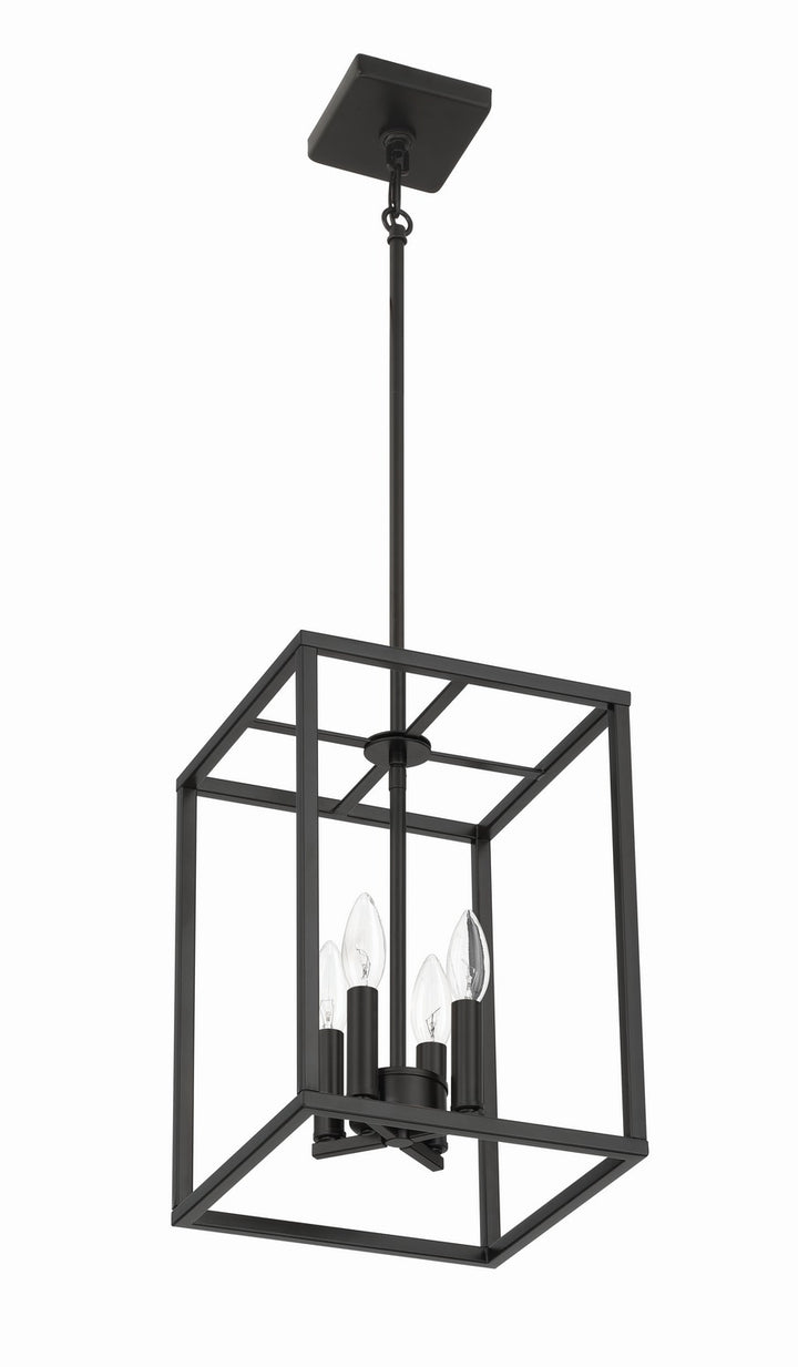 Craftmade Canada - 60634-FB - Four Light Foyer Pendant - Signature Foyer - Flat Black
