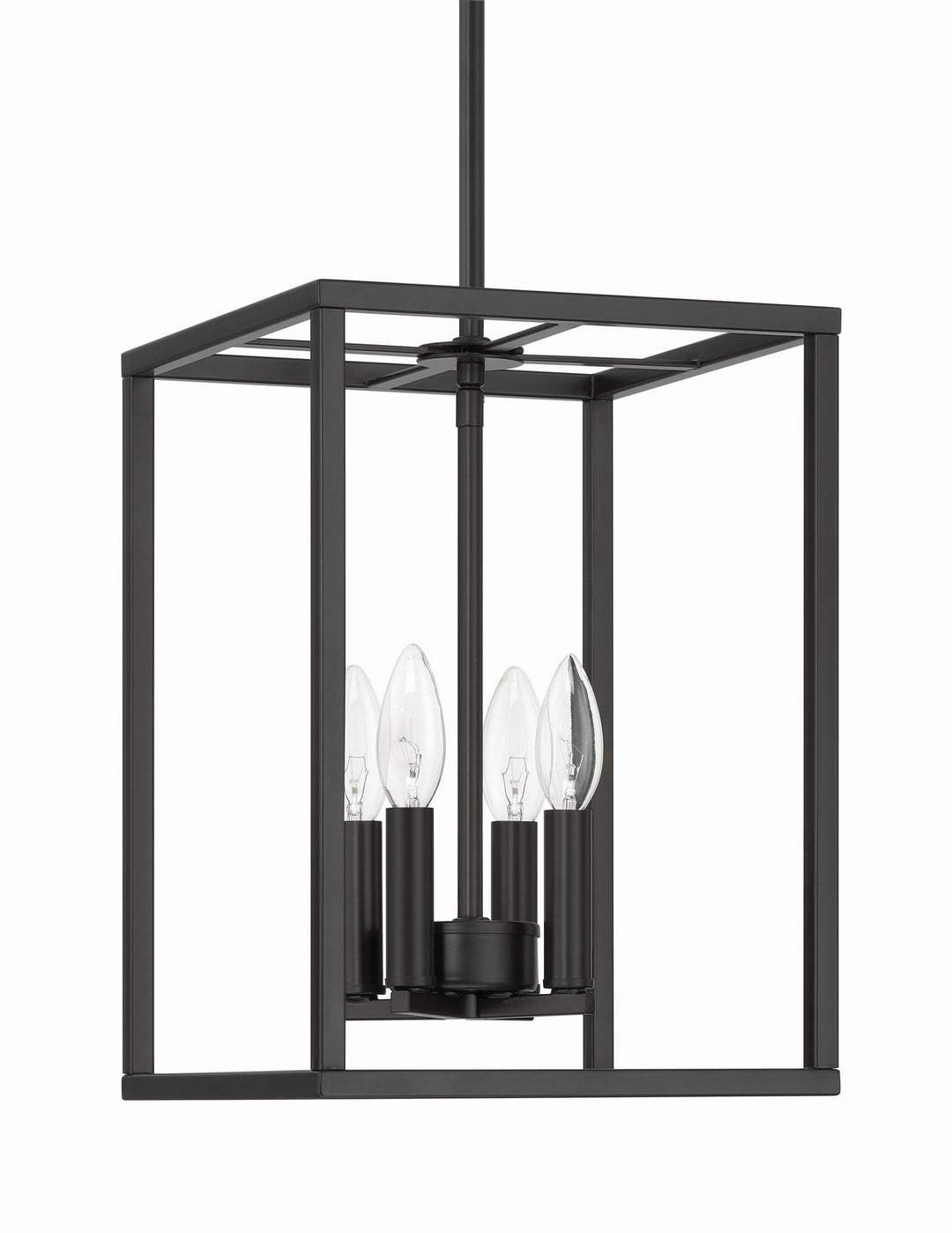 Craftmade Canada - 60634-FB - Four Light Foyer Pendant - Signature Foyer - Flat Black