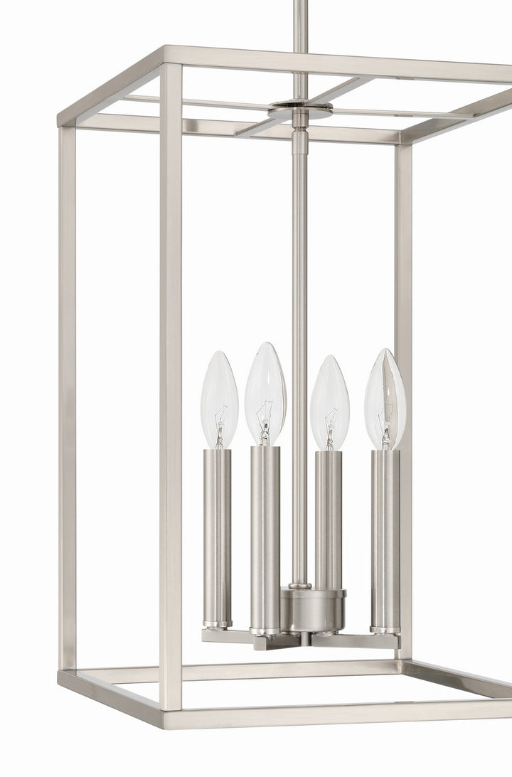 Craftmade Canada - 60635-BNK - Four Light Foyer Pendant - Signature Foyer - Brushed Polished Nickel
