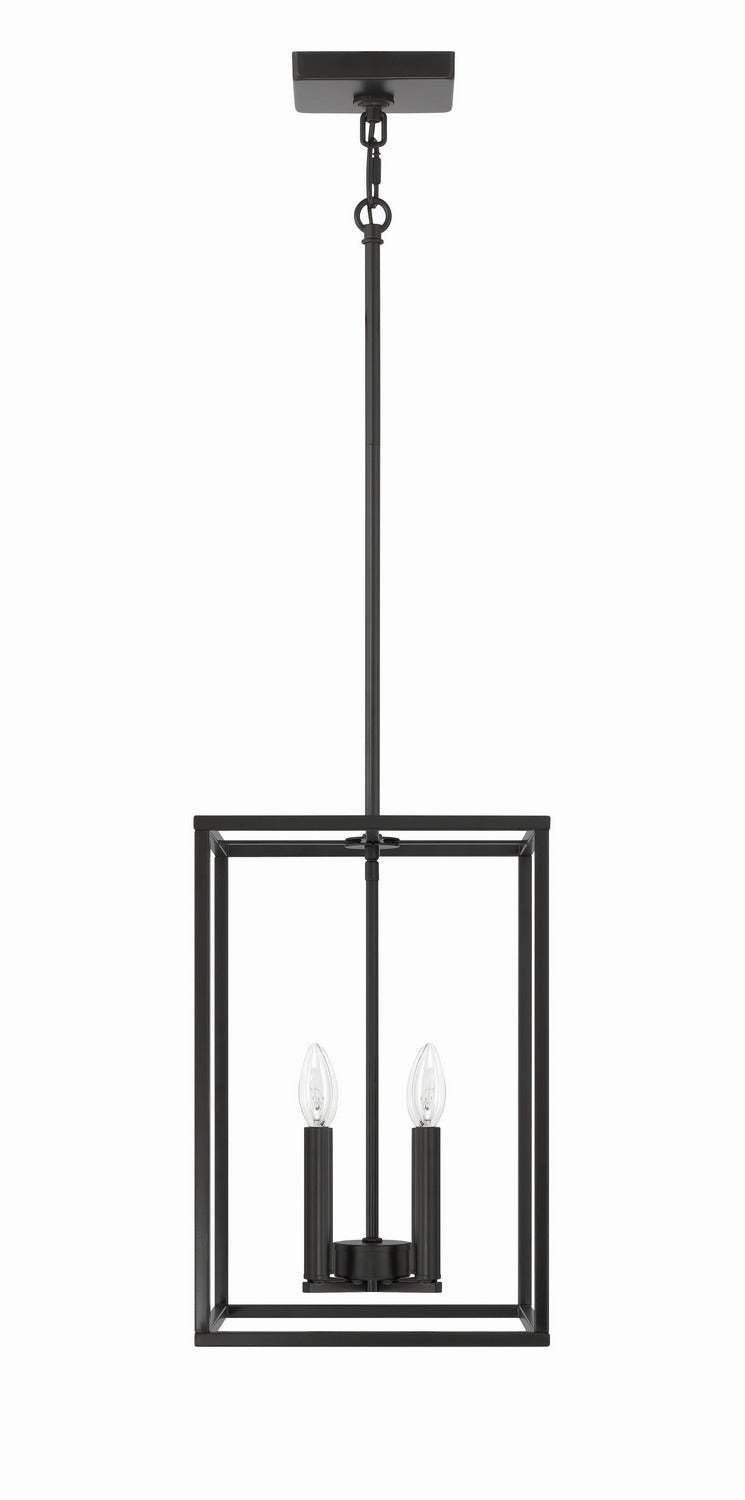 Craftmade Canada - 60635-FB - Four Light Foyer Pendant - Signature Foyer - Flat Black