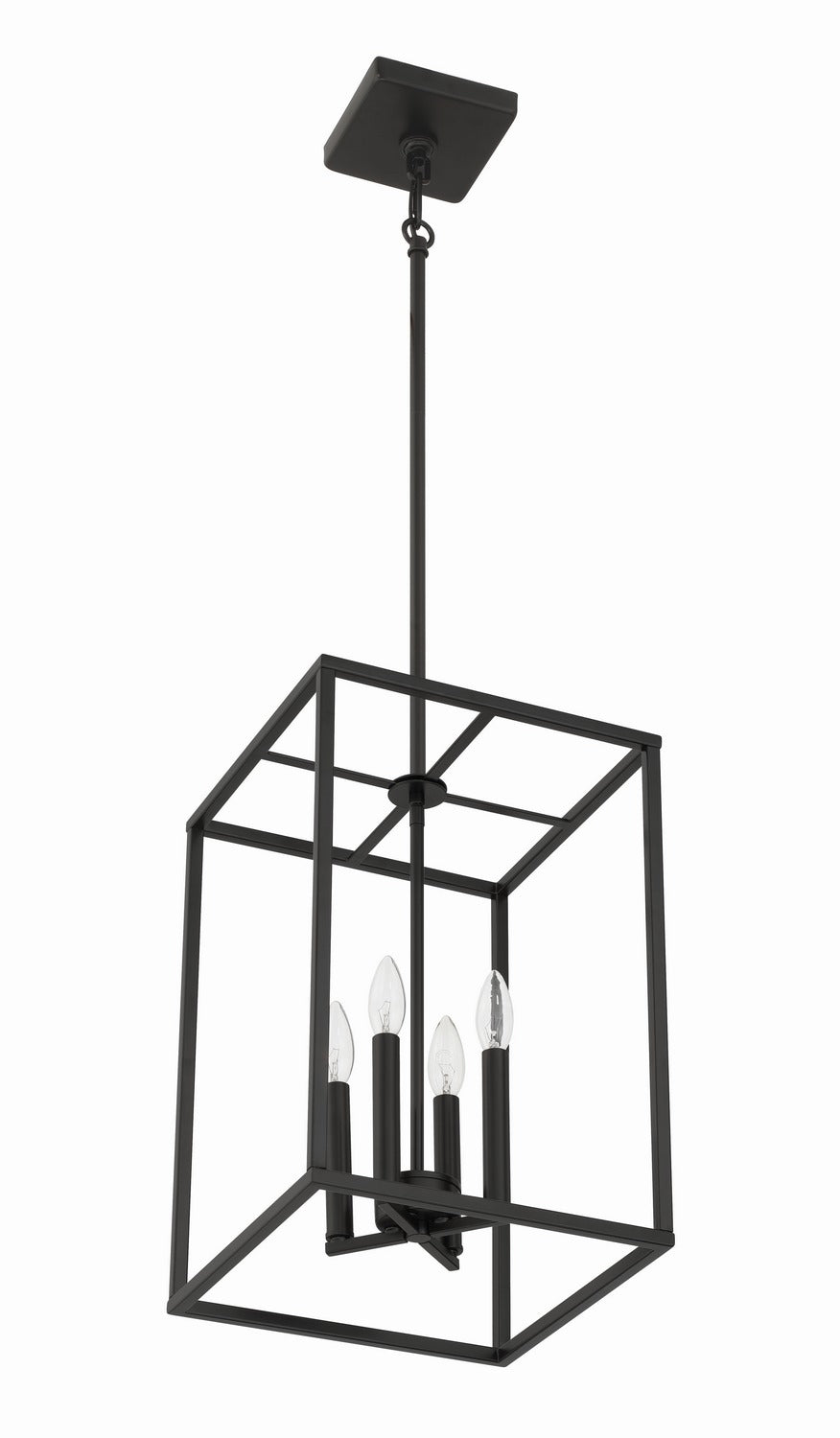 Craftmade Canada - 60635-FB - Four Light Foyer Pendant - Signature Foyer - Flat Black