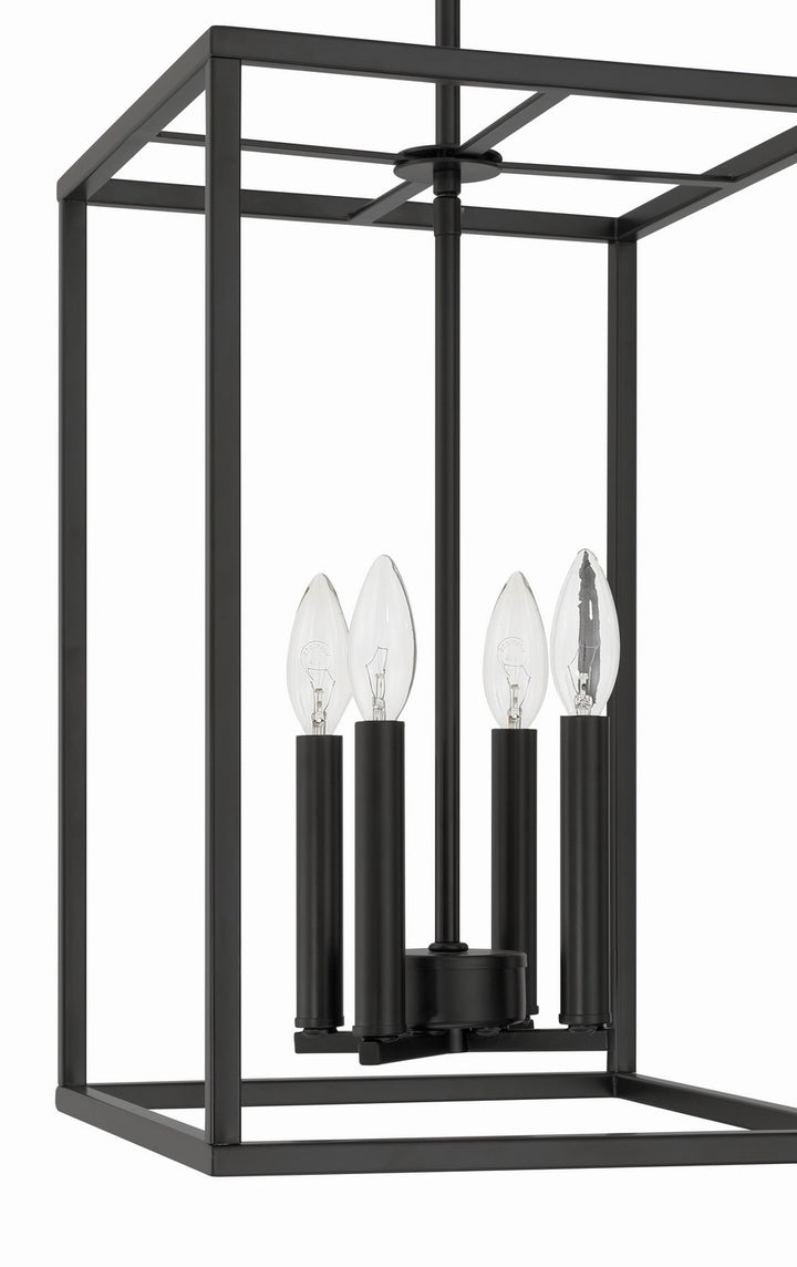 Craftmade Canada - 60635-FB - Four Light Foyer Pendant - Signature Foyer - Flat Black