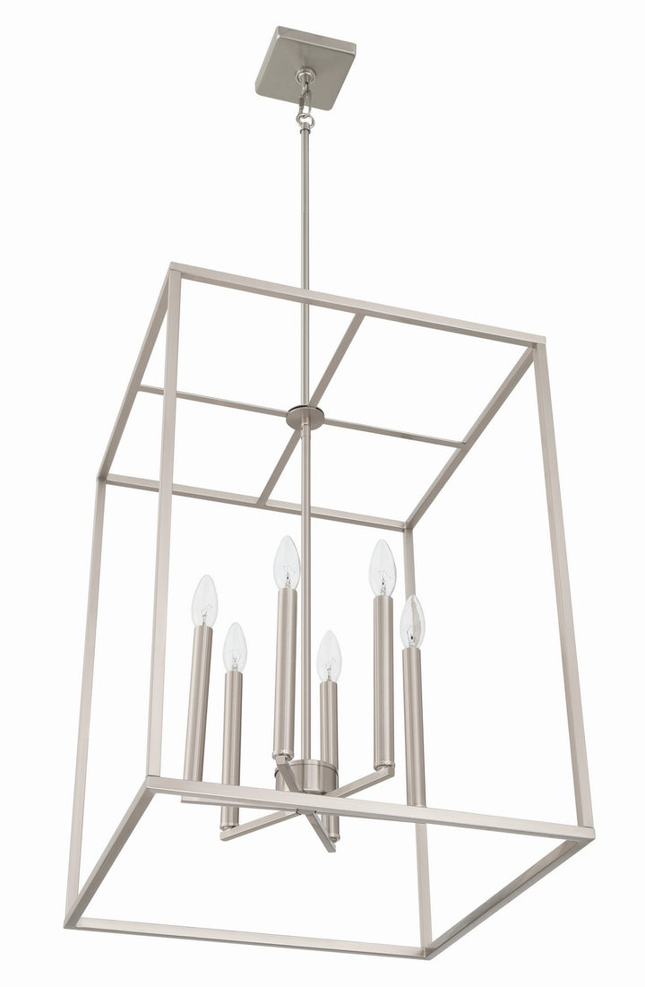Craftmade Canada - 60636-BNK - Six Light Foyer Pendant - Signature Foyer - Brushed Polished Nickel