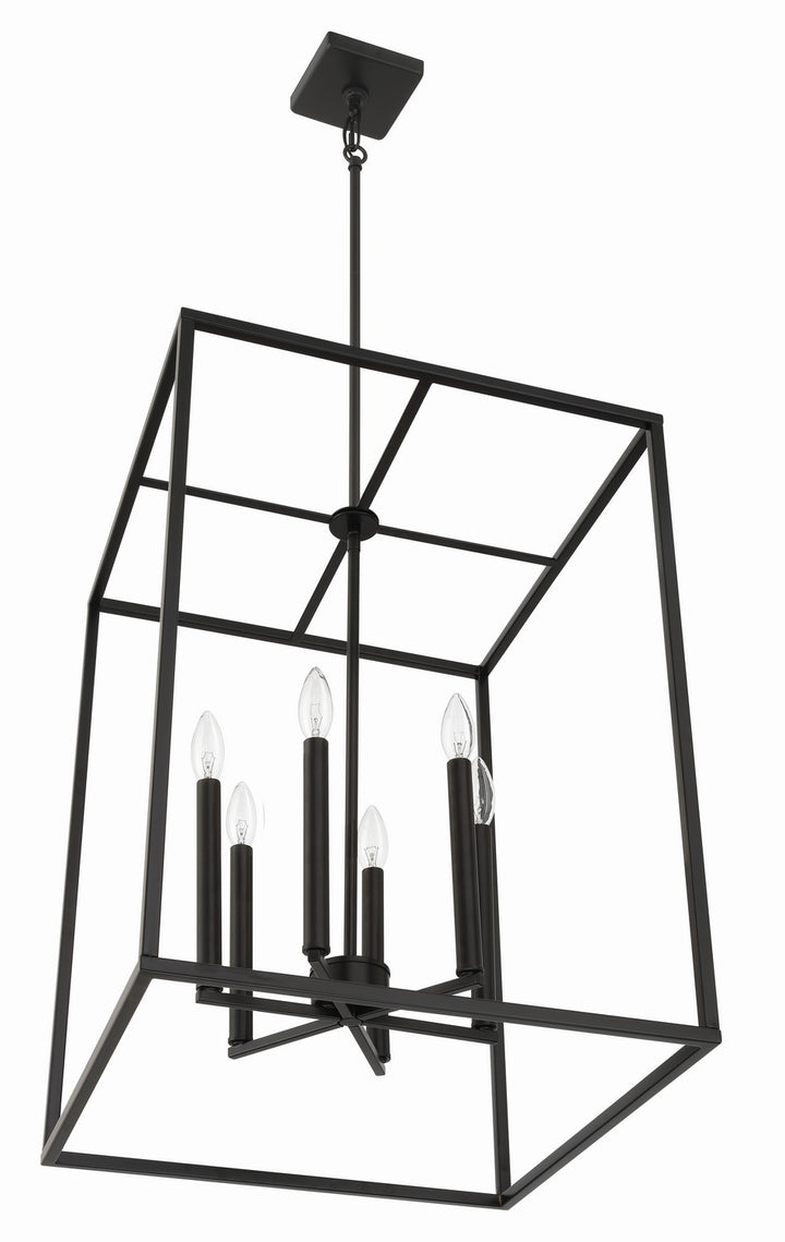 Craftmade Canada - 60636-FB - Six Light Foyer Pendant - Signature Foyer - Flat Black