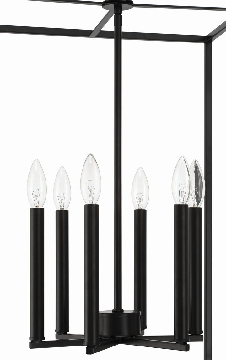 Craftmade Canada - 60636-FB - Six Light Foyer Pendant - Signature Foyer - Flat Black