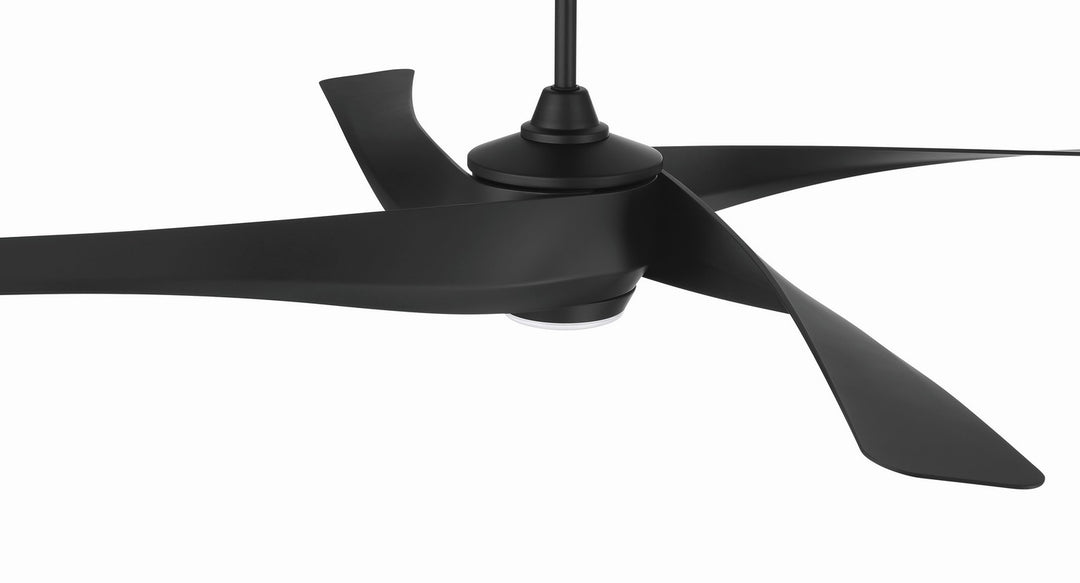 Craftmade Canada - VNN58FB4 - 58"Ceiling Fan - Venn 58" Indoor/Outdoor Ceiling Fan - Flat Black