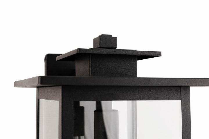 Craftmade Canada - ZA7024-TB - One Light Outdoor Wall Lantern - Rock Creek - Textured Black