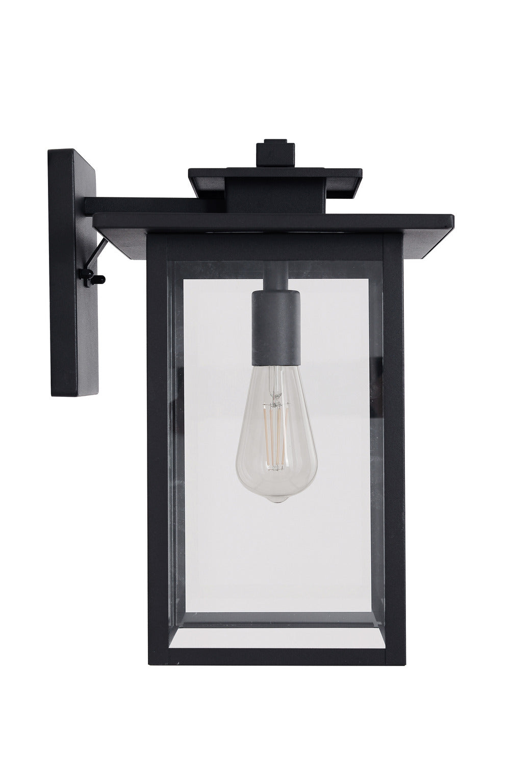 Craftmade Canada - ZA7024-TB - One Light Outdoor Wall Lantern - Rock Creek - Textured Black