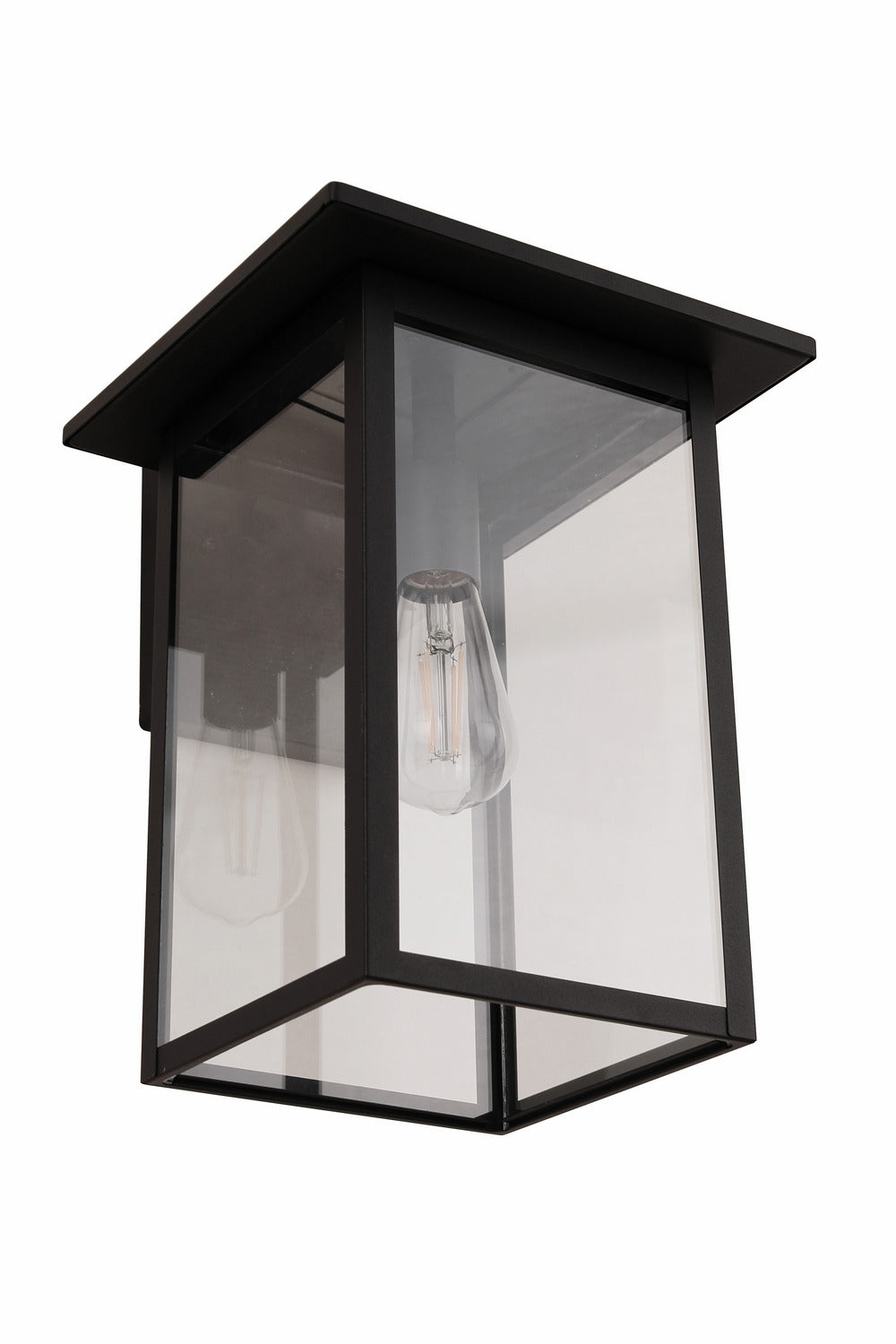 Craftmade Canada - ZA7024-TB - One Light Outdoor Wall Lantern - Rock Creek - Textured Black