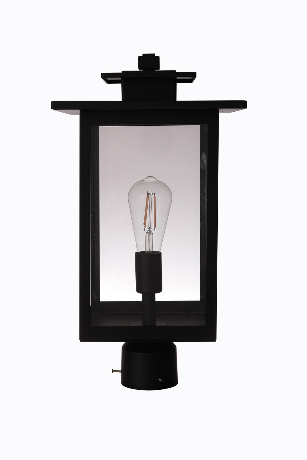 Craftmade Canada - ZA7025-TB - One Light Outdoor Post Mount - Rock Creek - Textured Black
