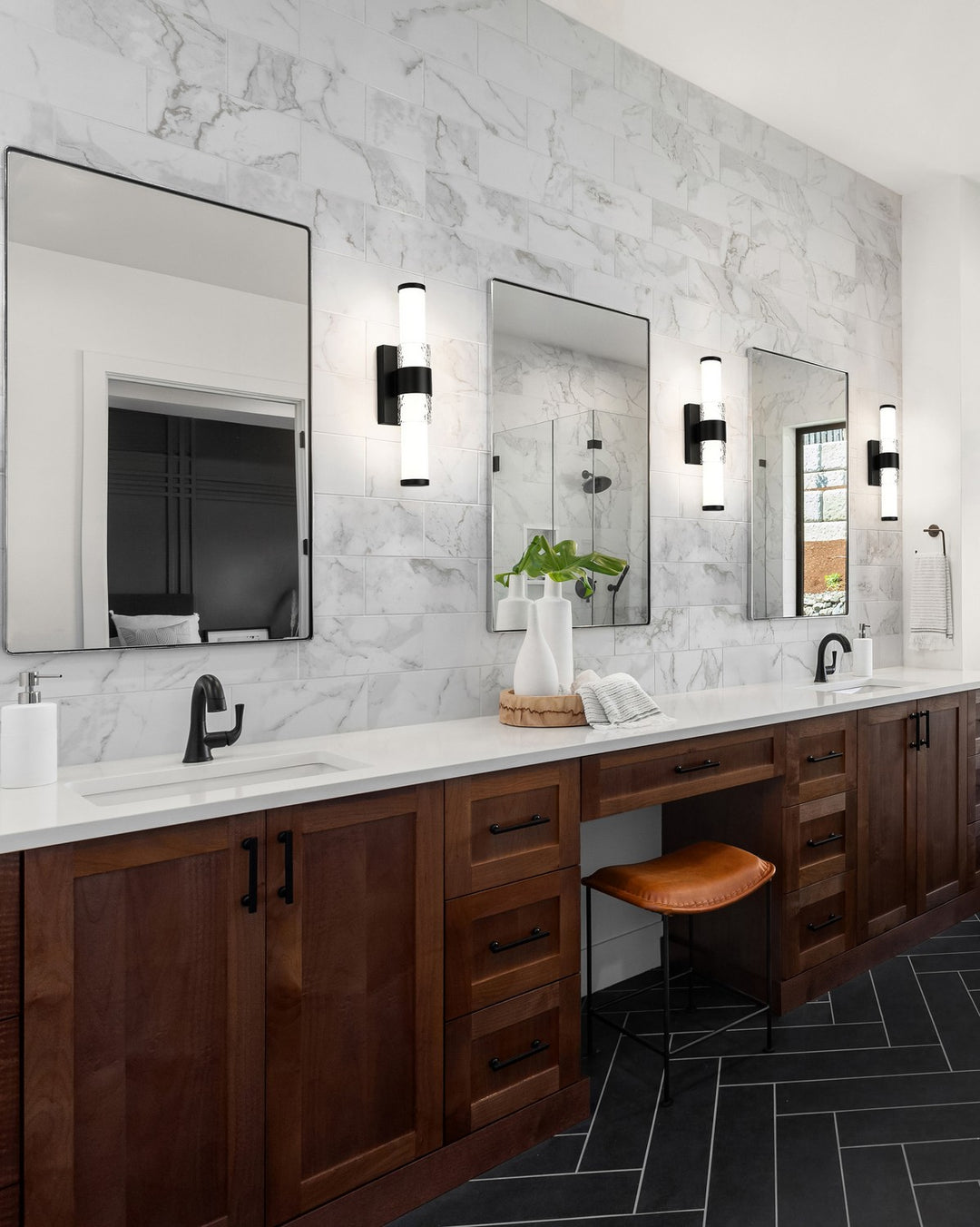 Z-Lite Canada - 1015-18W-MB-LED - LED Vanity - Egon - Matte Black