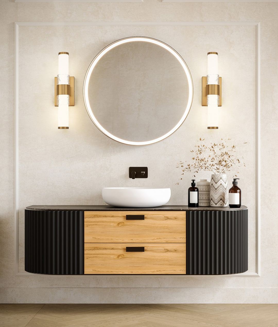 Z-Lite Canada - 1015-18W-MGLD-LED - LED Vanity - Egon - Modern Gold