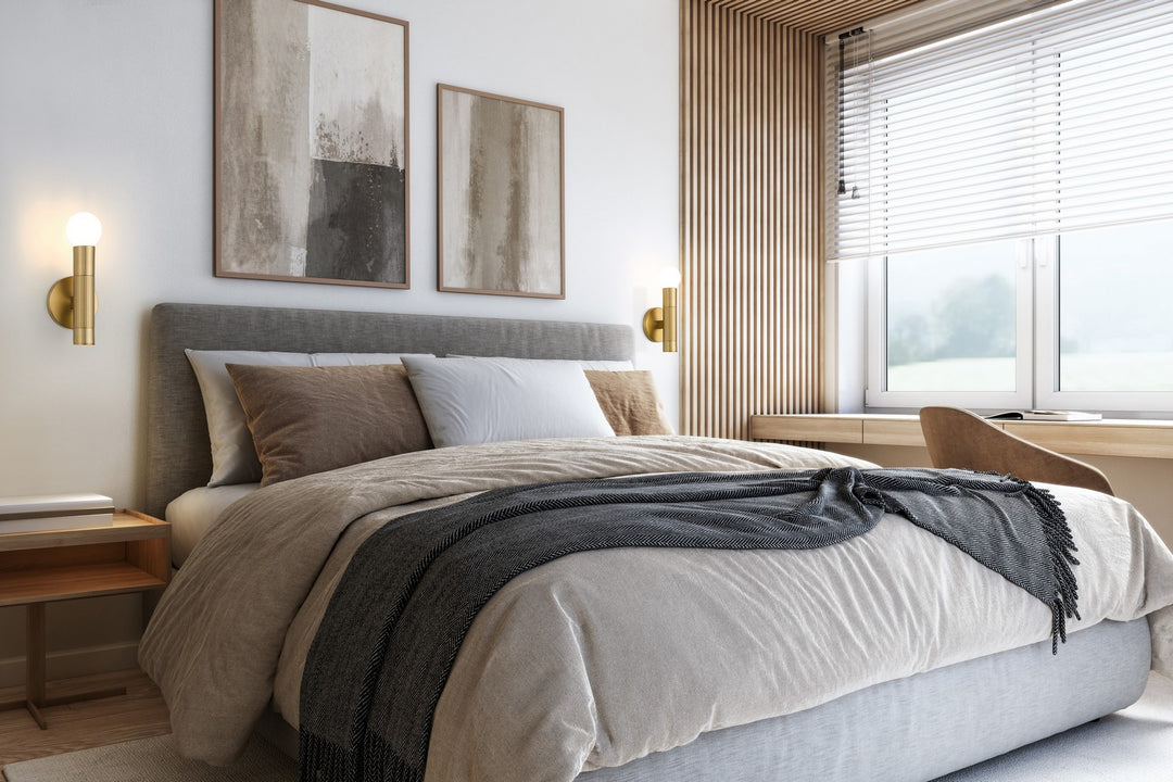 Z-Lite Canada - 1956-1S-MGLD - One Light Wall Sconce - Stari - Modern Gold