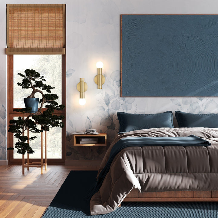 Z-Lite Canada - 1956-1S-MGLD - One Light Wall Sconce - Stari - Modern Gold