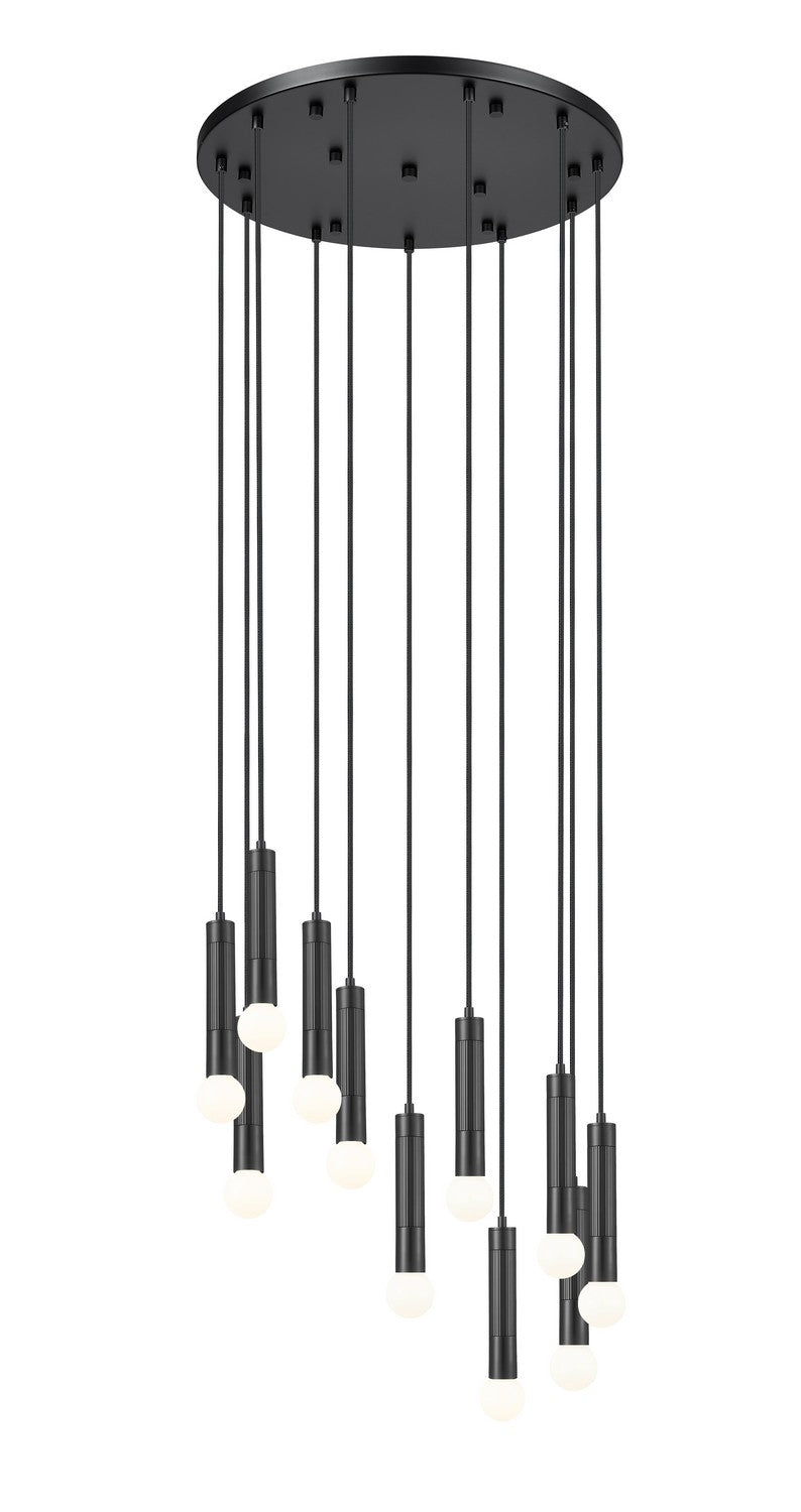 Z-Lite Canada - 1956P-11R-MB - 11 Light Chandelier - Stari - Matte Black