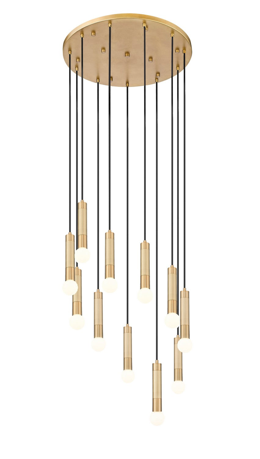 Z-Lite Canada - 1956P-11R-MGLD - 11 Light Chandelier - Stari - Modern Gold