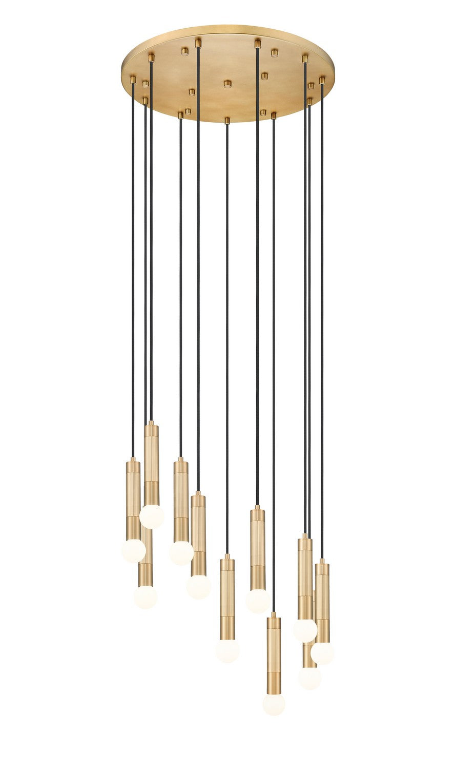 Z-Lite Canada - 1956P-11R-MGLD - 11 Light Chandelier - Stari - Modern Gold