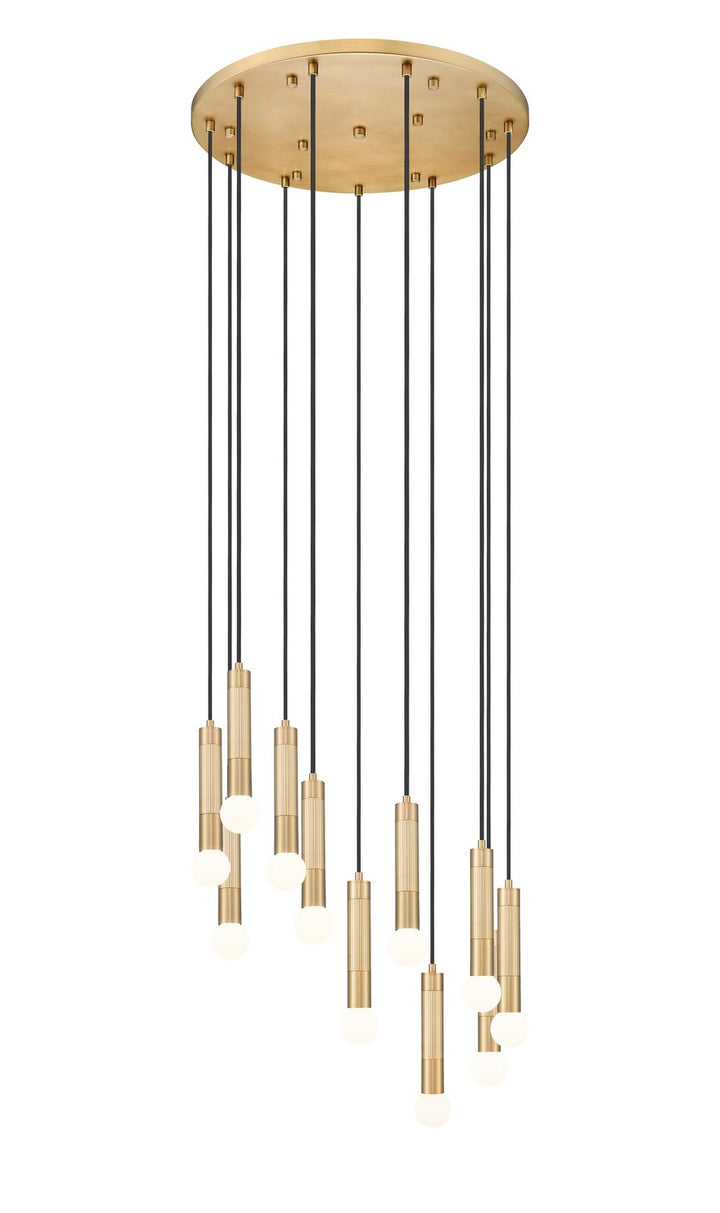 Z-Lite Canada - 1956P-11R-MGLD - 11 Light Chandelier - Stari - Modern Gold