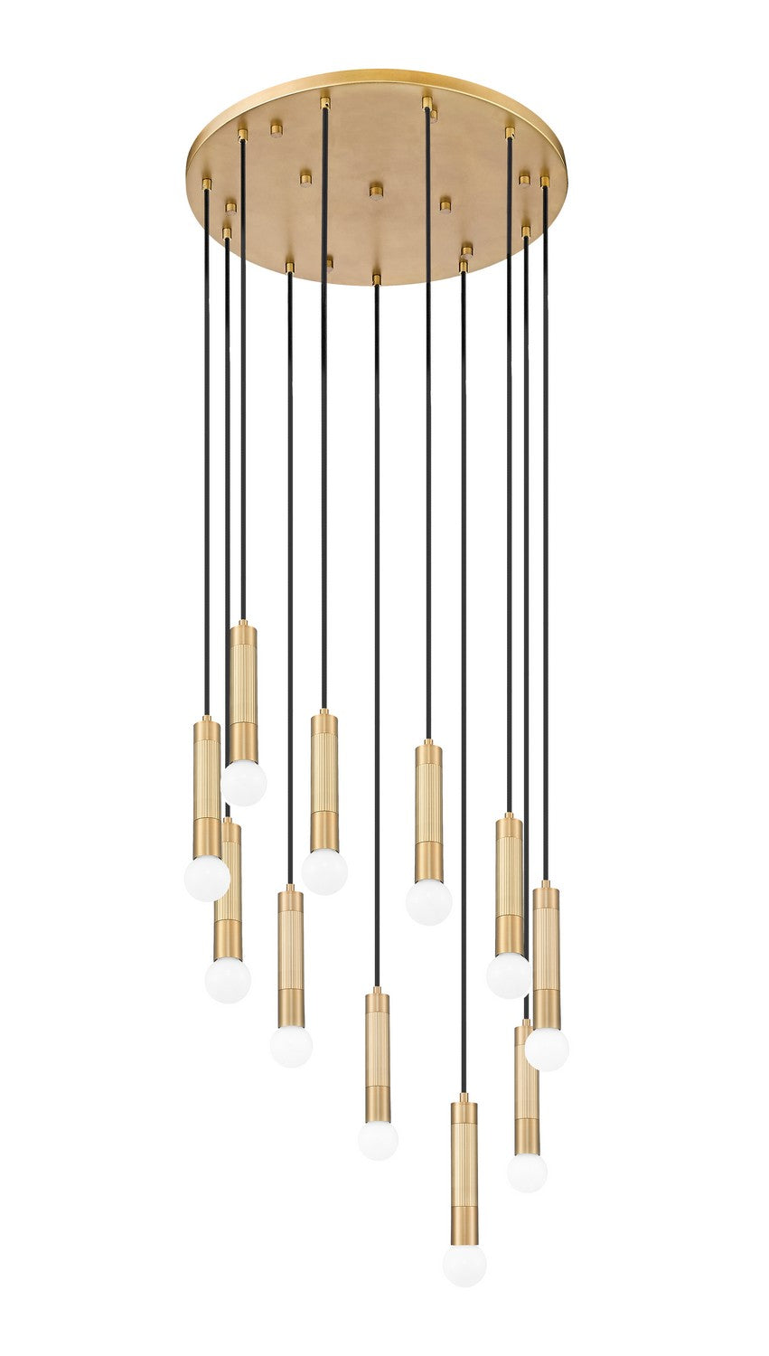 Z-Lite Canada - 1956P-11R-MGLD - 11 Light Chandelier - Stari - Modern Gold