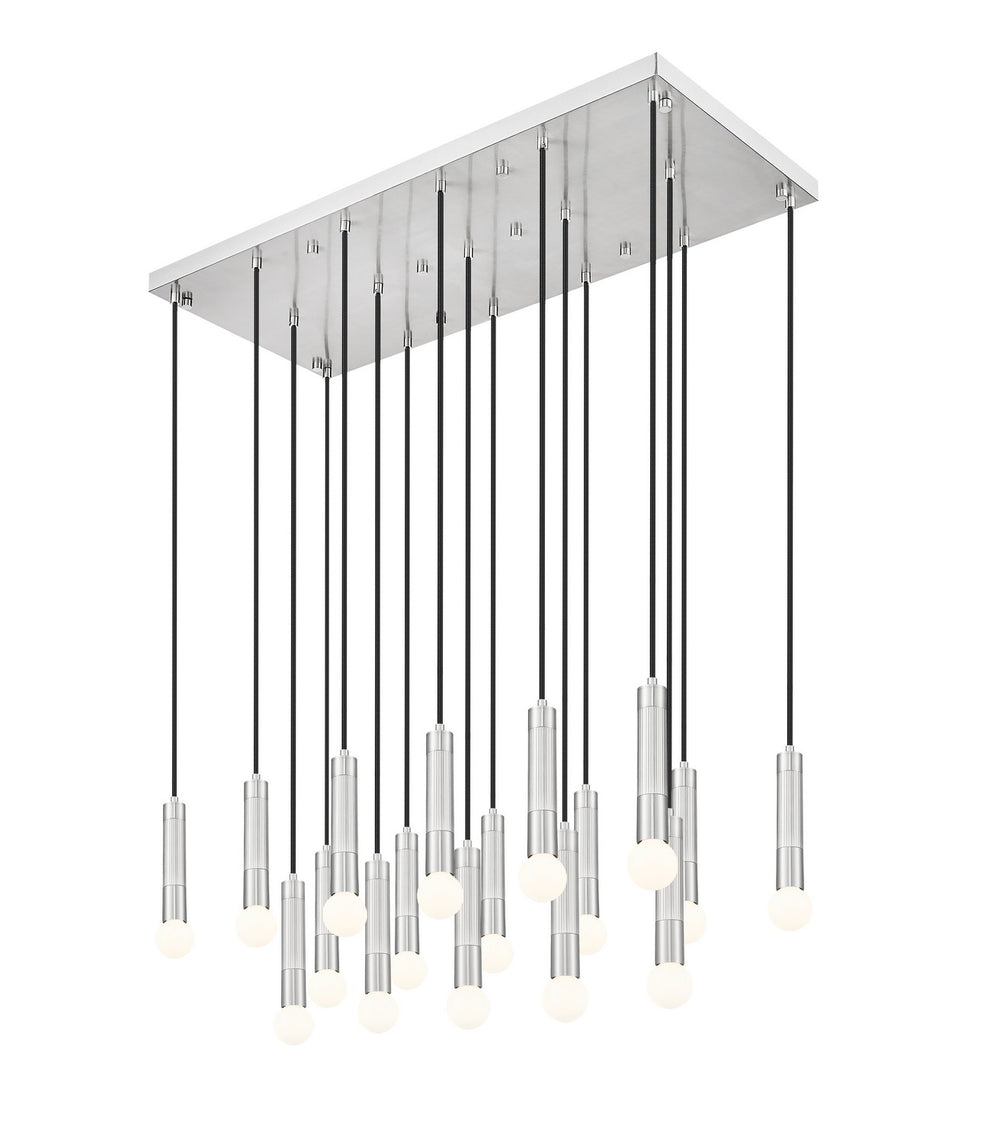 Z-Lite Canada - 1956P-17L-BN - 17 Light Linear Chandelier - Stari - Brushed Nickel