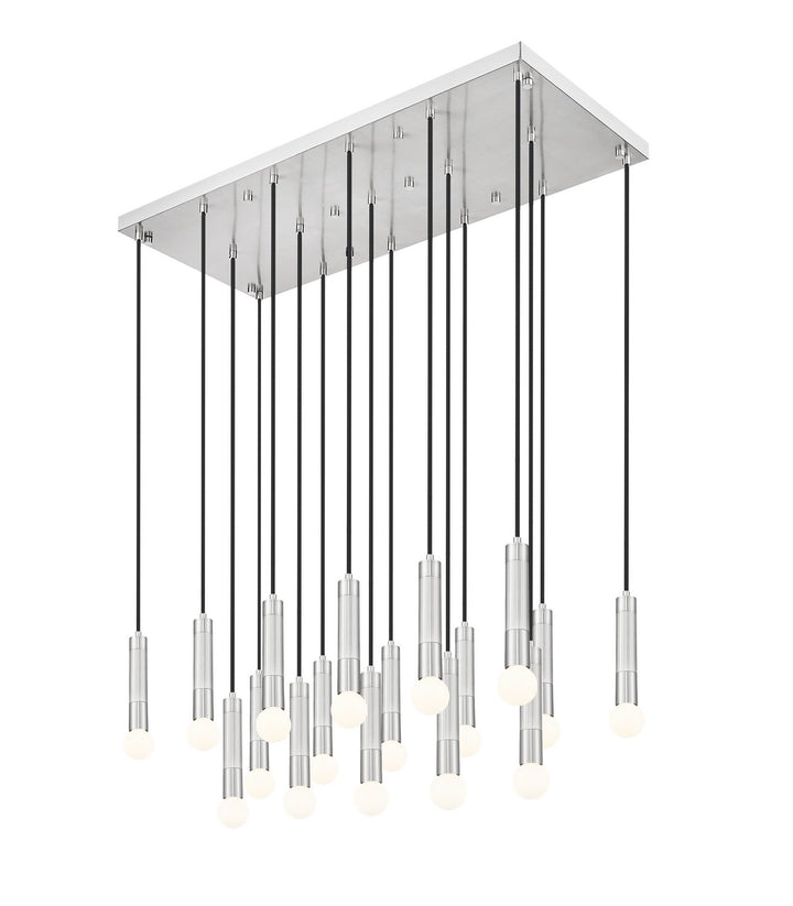Z-Lite Canada - 1956P-17L-BN - 17 Light Linear Chandelier - Stari - Brushed Nickel
