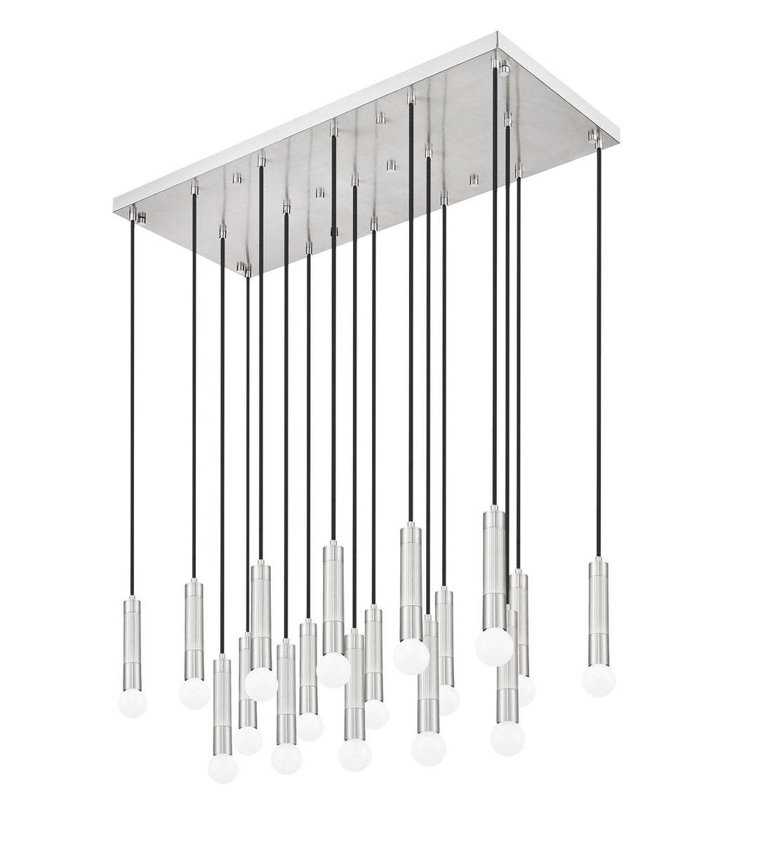 Z-Lite Canada - 1956P-17L-BN - 17 Light Linear Chandelier - Stari - Brushed Nickel