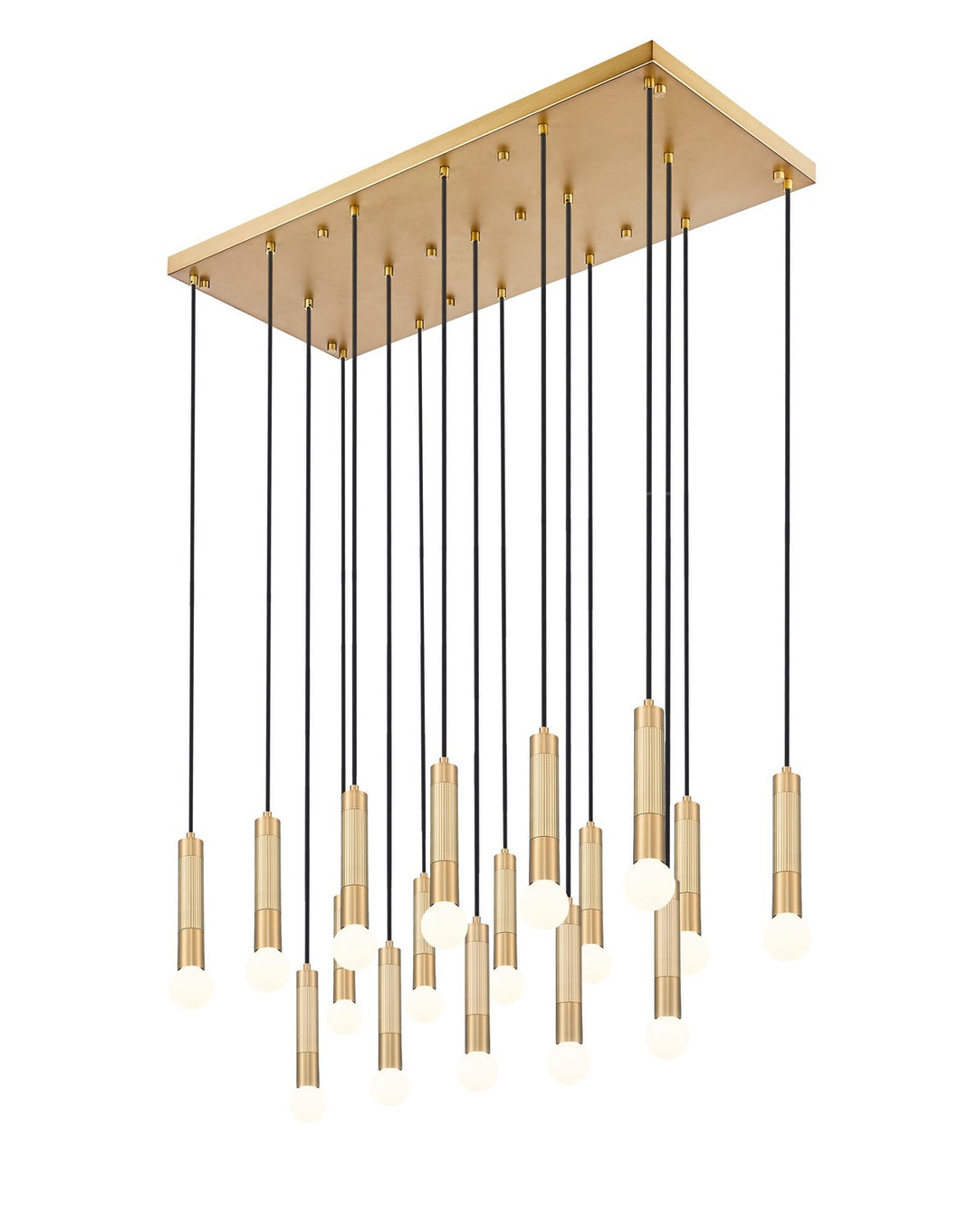 Z-Lite Canada - 1956P-17L-MGLD - 17 Light Linear Chandelier - Stari - Modern Gold
