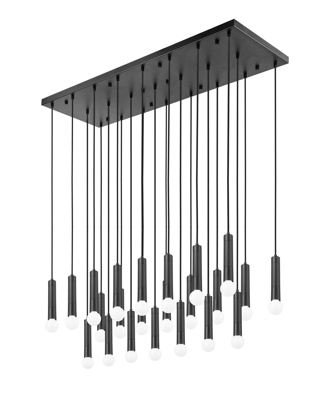 Z-Lite Canada - 1956P-23L-MB - 23 Light Linear Chandelier - Stari - Matte Black
