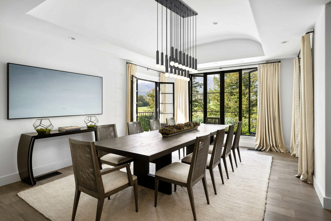 Z-Lite Canada - 1956P-23L-MB - 23 Light Linear Chandelier - Stari - Matte Black