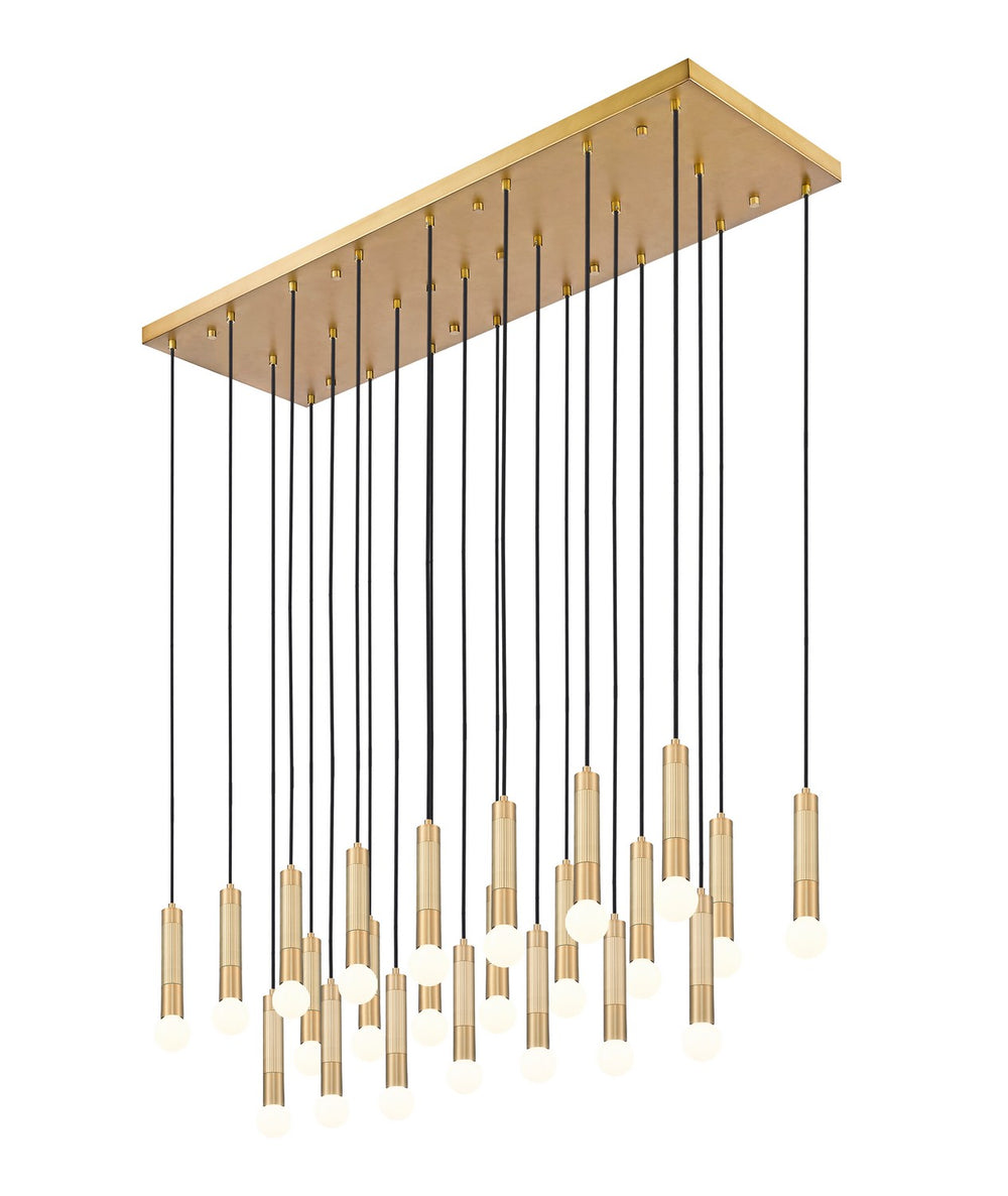Z-Lite Canada - 1956P-23L-MGLD - 23 Light Linear Chandelier - Stari - Modern Gold