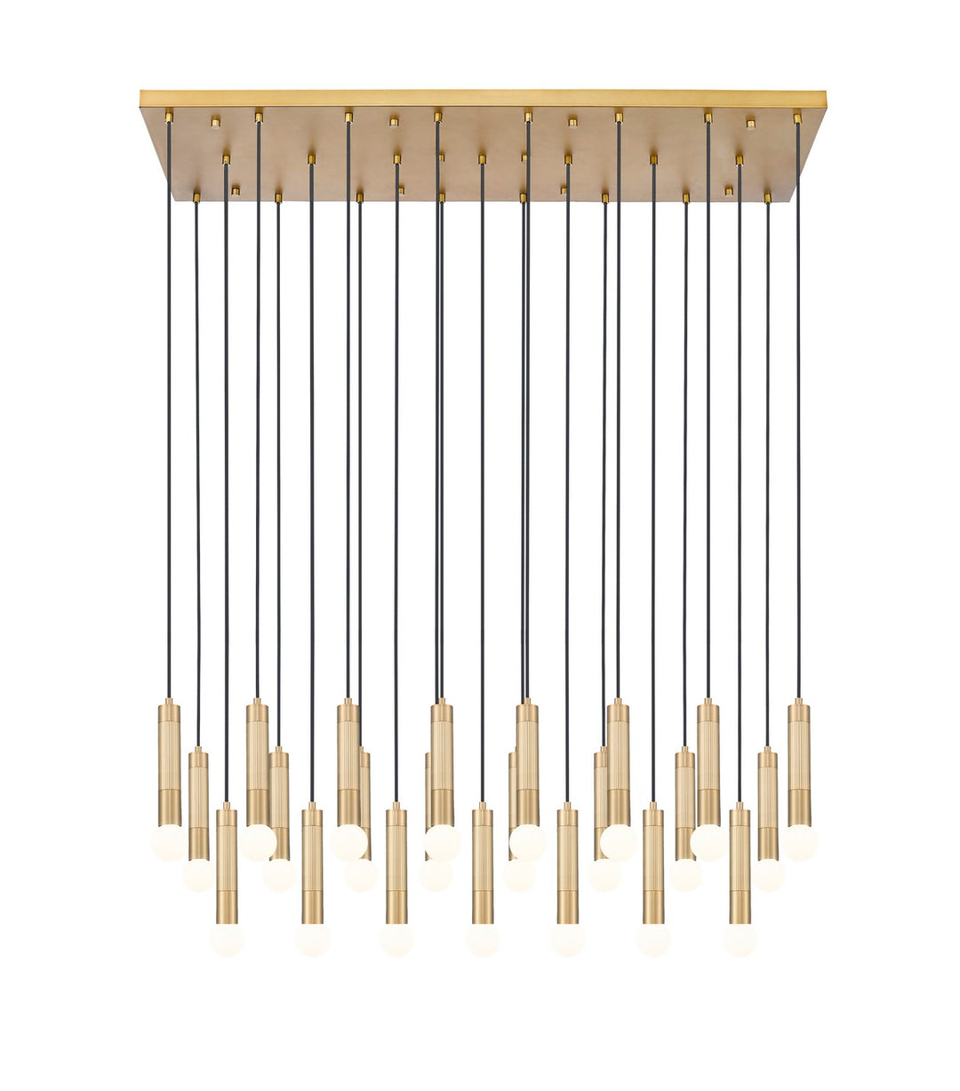 Z-Lite Canada - 1956P-23L-MGLD - 23 Light Linear Chandelier - Stari - Modern Gold