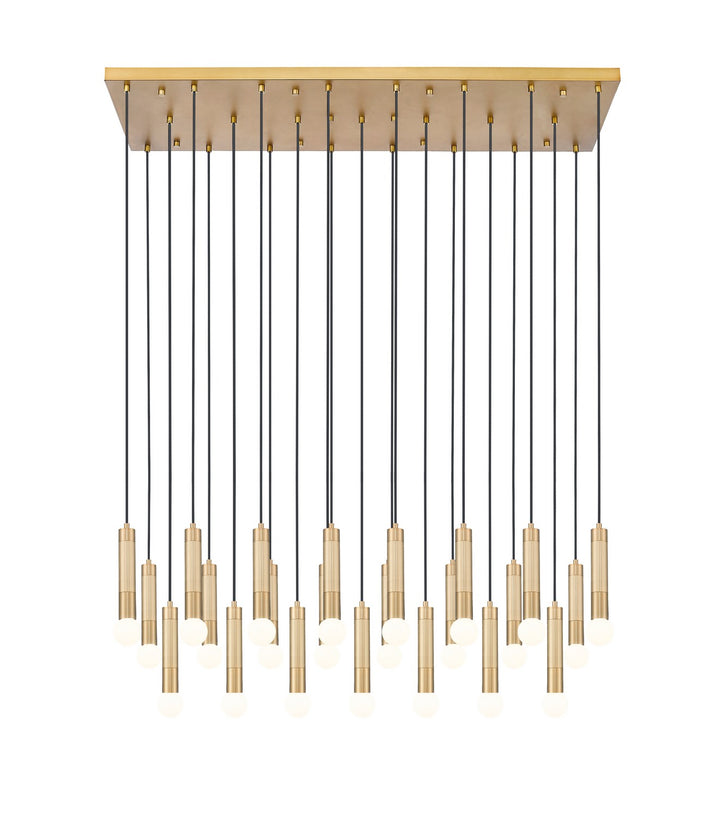 Z-Lite Canada - 1956P-23L-MGLD - 23 Light Linear Chandelier - Stari - Modern Gold