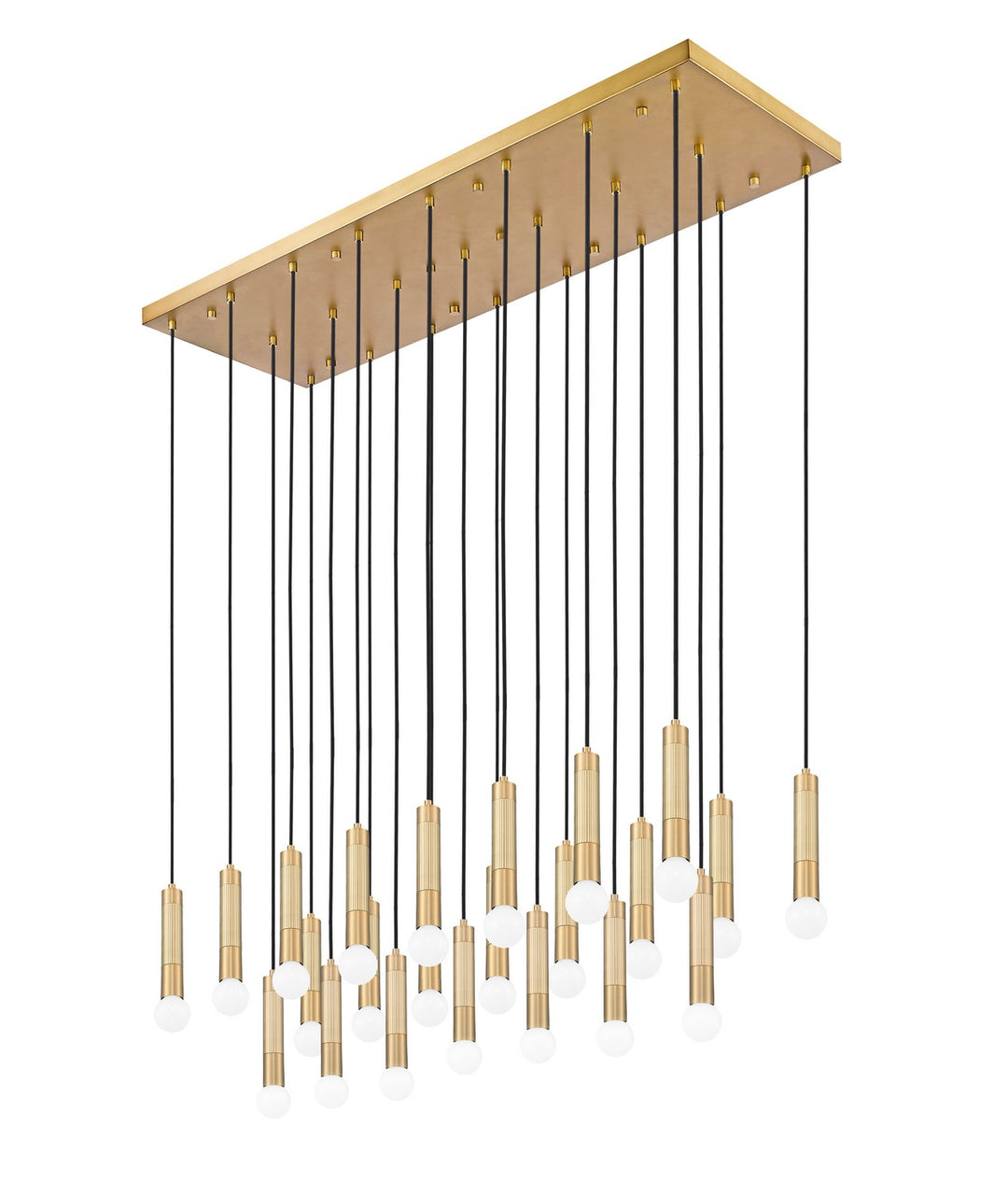 Z-Lite Canada - 1956P-23L-MGLD - 23 Light Linear Chandelier - Stari - Modern Gold