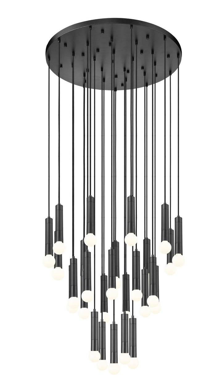 Z-Lite Canada - 1956P-27R-MB - 27 Light Chandelier - Stari - Matte Black