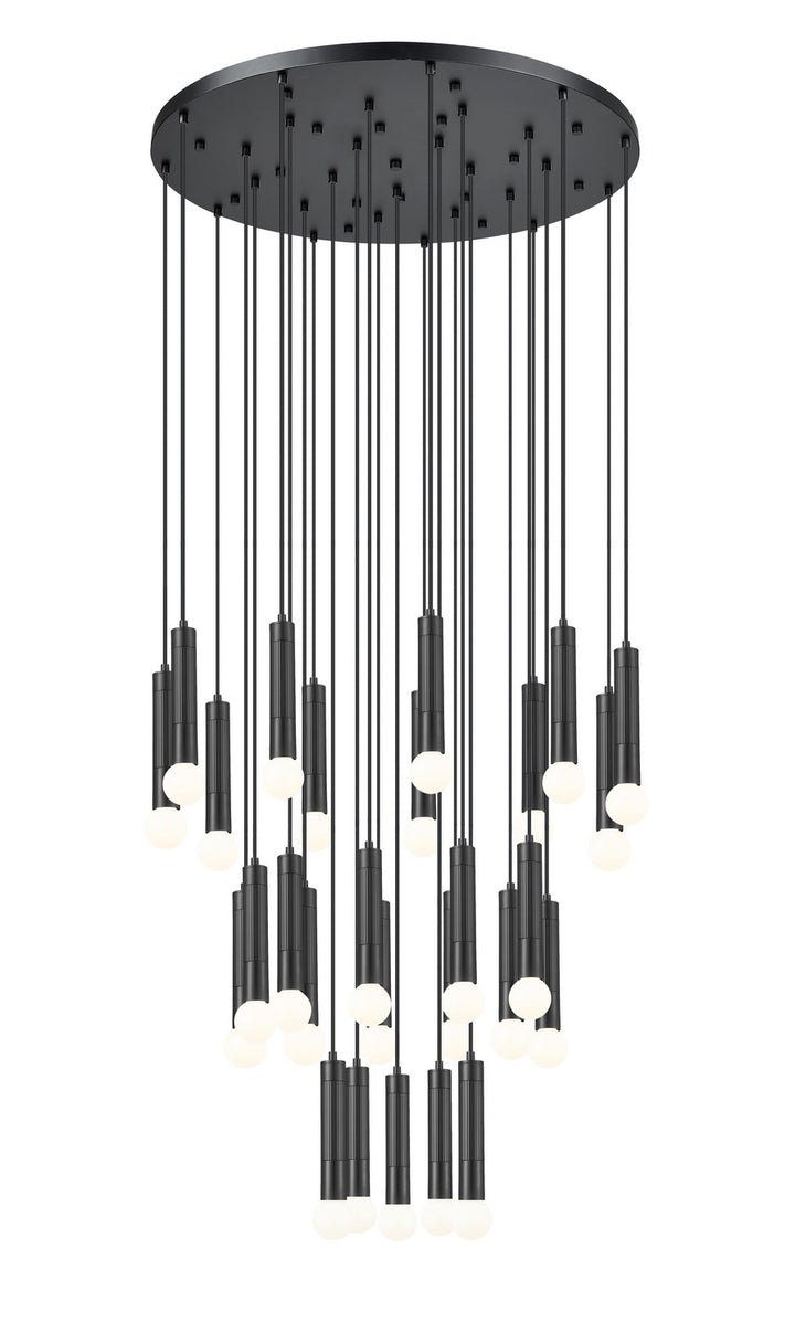 Z-Lite Canada - 1956P-27R-MB - 27 Light Chandelier - Stari - Matte Black
