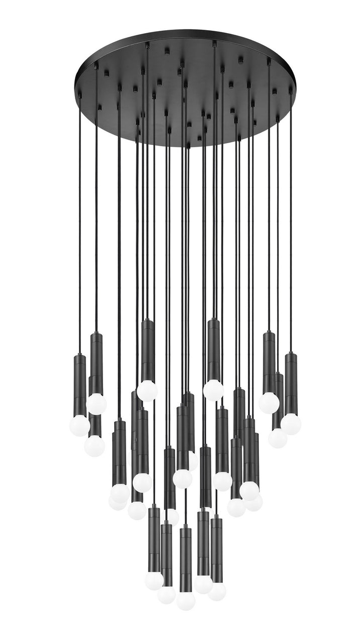 Z-Lite Canada - 1956P-27R-MB - 27 Light Chandelier - Stari - Matte Black