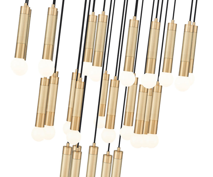 Z-Lite Canada - 1956P-27R-MGLD - 27 Light Chandelier - Stari - Modern Gold